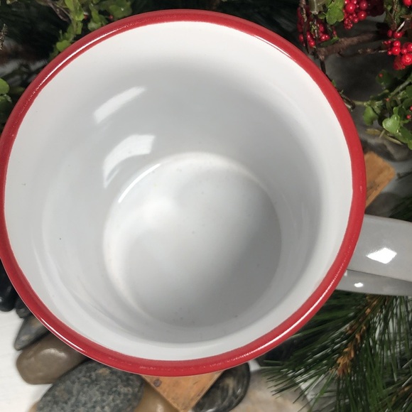 Frosty’s Snowflake Cafe Large Mug Holiday Winter Drink Mug Coffee Cocoa NWOT Cup - Picture 8 of 13